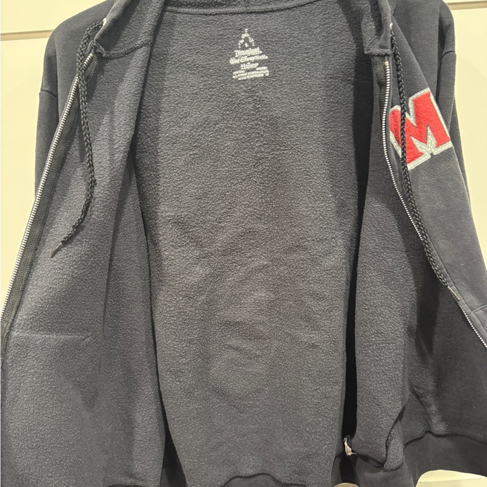 Men's Black Graphic Disney Hoodie - Picture 6 of 7